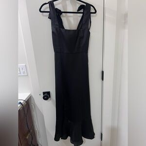 Show Me Your Mumu Claire black bridesmaids dress